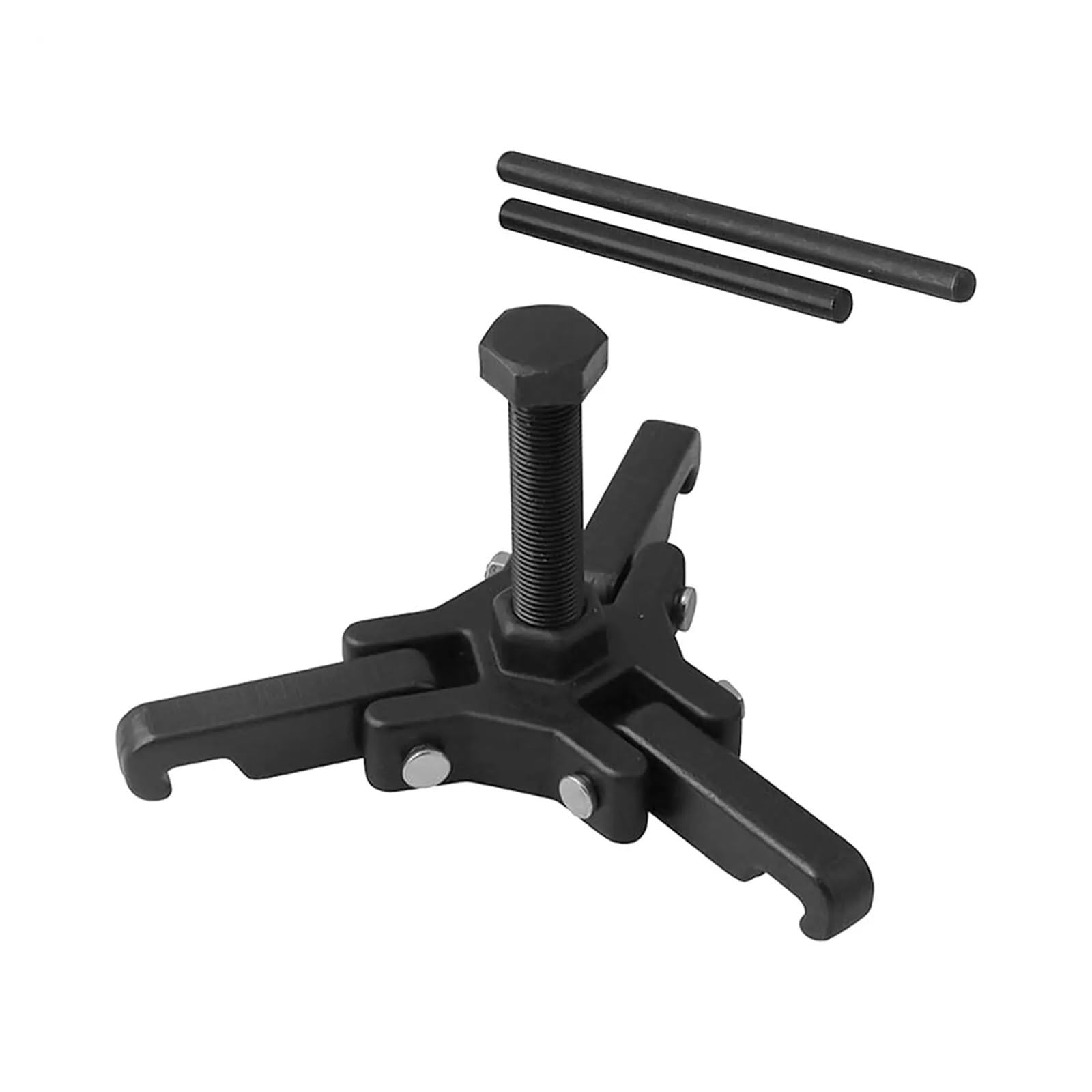 Xuanqingyi Store Juego de extractores de equilibrador armónico compatible con polea de cigüeñal Extractor de poleas de acero compatible con coches Oldsmobile Van Suvs Quitar poleas amortiguadoras