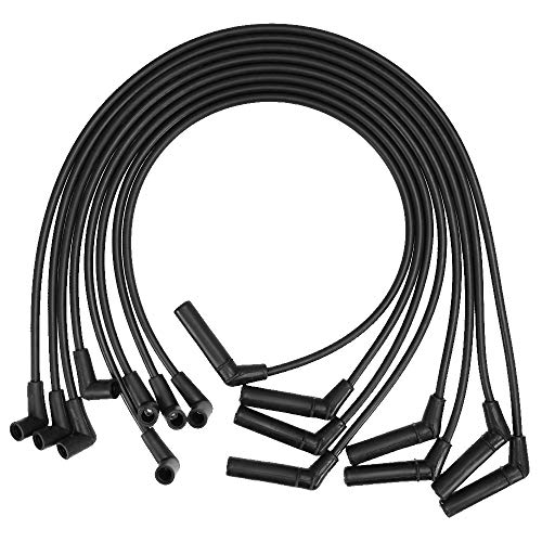 8Mm Hei Spiral Core Spark Plug Wires Replacement For Chevrolet Gmc 396-427-454 #TOP3