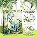 JOYGATHER 24 Pcs Dinosaur Party Favor Bags with Handles - T rex Goodie Bags Gift Bags. Dino Theme Candy Bags for Kids Boys, Kraft Paper Bags for Birthday Party Supplies, and Baby Shower Decorations.