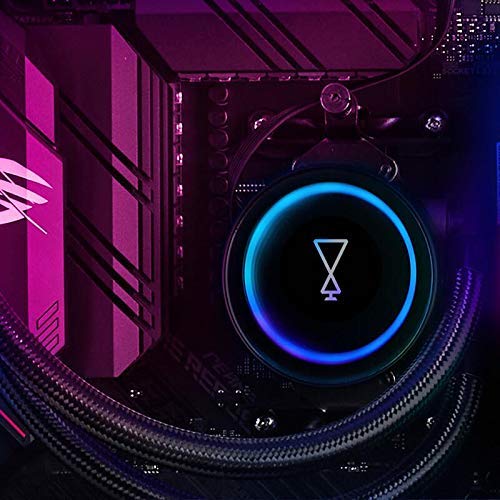 OPSYS Magna-i1 RGB Gaming PC (AMD Ryzen 5 5600X Six Core, ASUS ROG Strix Geforce RTX 3060 Ti 8GB tarjeta gráfica, 512GB NVMe SSD, 16GB 3600MHz RAM, AIO Liquid Cooler, WiFi, Windows 10)