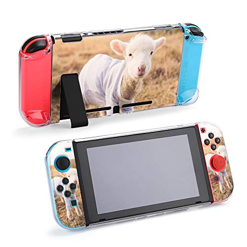 image for HXJIULI Case for Nintendo Switch Baby Sheep Wear Cloth Five-Pieces Set