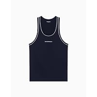 EMPORIO ARMANI Canotta Uomo UNDERLINED Logoband Blu M