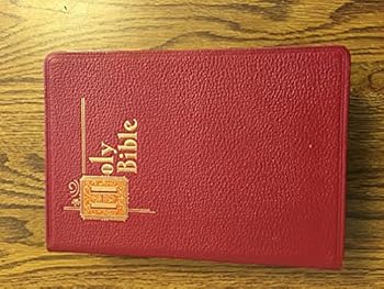 Leather Bound Saint Joseph New Catholic Edition Illustrated, Holy Bible 610/13R Book
