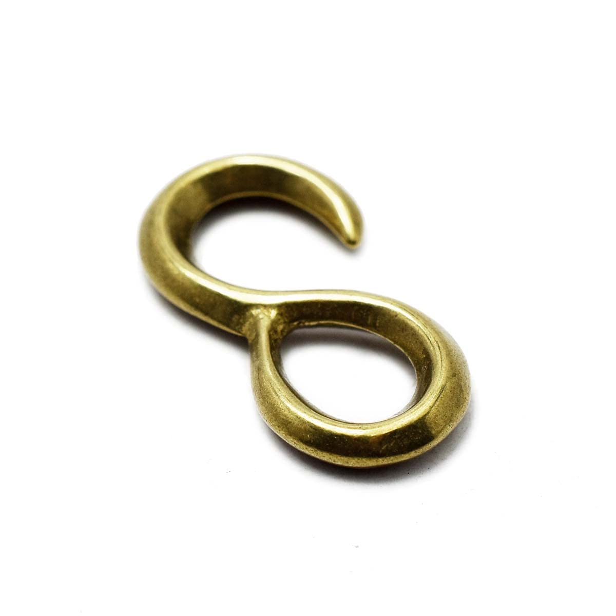 真鍮無垢　ウォレットチェーン　Sカン　金　brass 極 真鍮無垢 ウォレットチェーン Sカン 金 brass 極