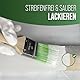 6-teiliges Flachpinsel-Set mit Lackdosenöffner – 25, 38, 50, 63 & 76 mm Malerpinsel für Lack, Lasur & Wandfarbe | Profi Pinselset mit Holzgriff für Glatte Flächen & Renovierungsarbeiten