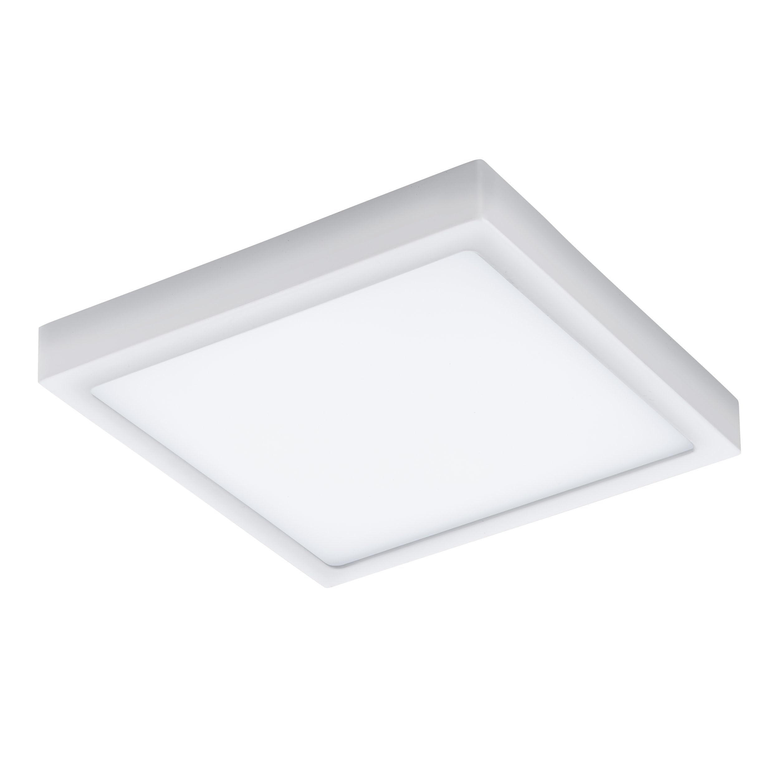 EGLO Connect LED Außen-Deckenlampe Argolis-C Smart | Home Außenleuchte für Wand und Decke, Deckenleuchte aus Alu und Kunststoff, dimmbar, Weißtöne einstellbar, IP44, 30 x 30 cm