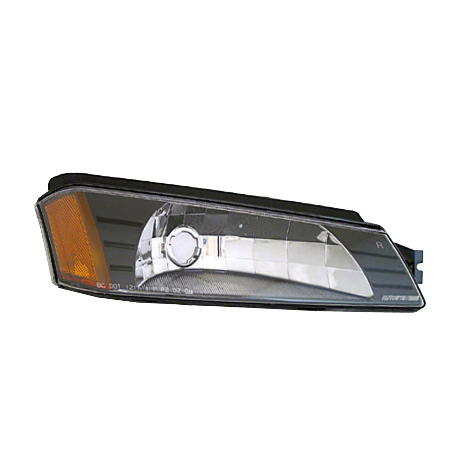 Upgrade Your Auto Replacement Passenger Side Parking Marker Light Lens/Housing w/Cladding