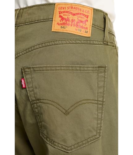 Image of Levi's, Mens, 541 Athletic Taper, Olive Night, 32 x 34
