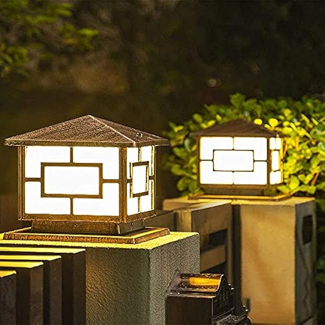 Victorian Pillar Lights Light Fixture Post Column Lamp S-Bronze