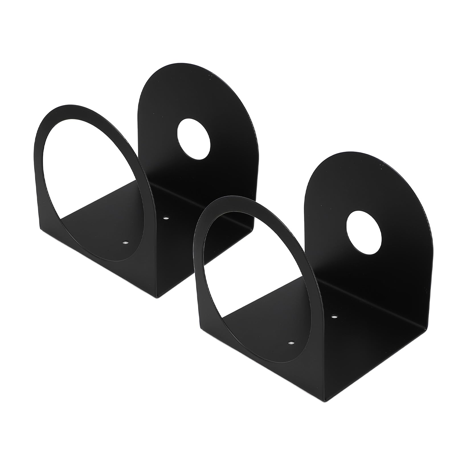 Supporto per bombolette spray a montaggio a parete, scaffale in ferro con rivestimento a polvere, 2 pezzi