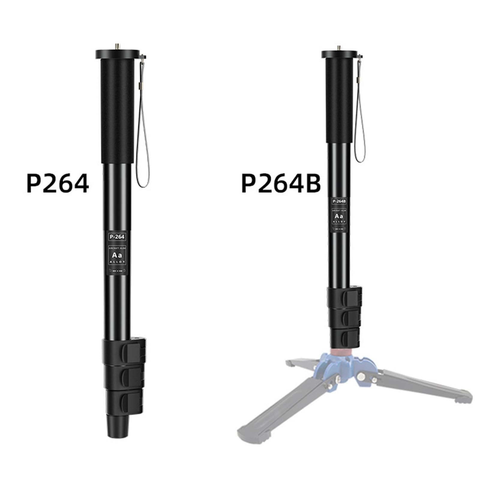 Monopié extensible de aluminio para fotografía, accesorio portátil ligero para cámara réflex digital