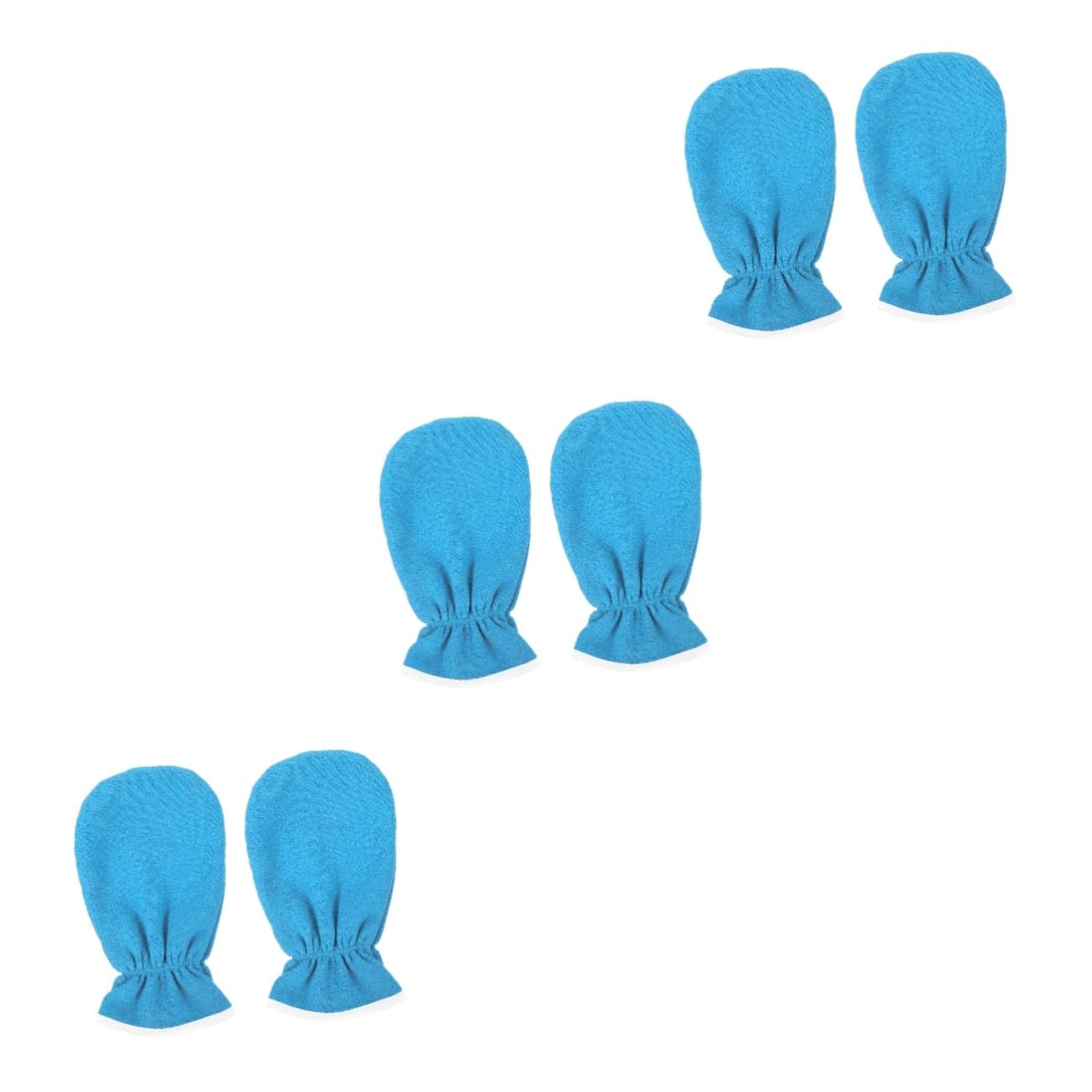 POPETPOP 3 Pairs Hand Moisturizing Gloves Spa Glove Moisture Mittens for Dry Hands