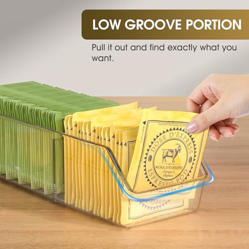 MaxGear Clear Tea Bag Organizer