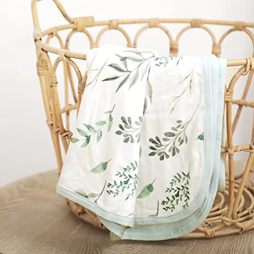 Image of GRSSDER Baby Blankets Super Soft Jersey Knit Swaddle Blanket for Baby Girls and Boys, Stretchy Breathable Double Layer Receiving Blankets 34 x 44 Extra Large