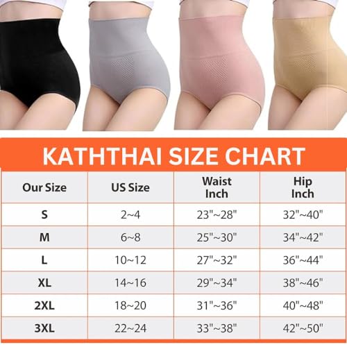 Image of Kaththai High Waist Body Shaper Briefs for Women | Tummy Tucker Shapewear Panty for Women | Shaper Seamless Panty for Women | Hipster Concealed Waistband Thigh Shaper