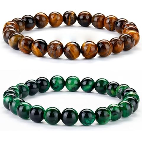 Chriscoco 8MM Natural Stone Beaded Bracelets Cover