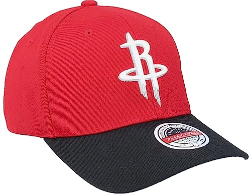 Mitchell & Ness Houston Rockets Gorra Snapback Ajustable Roja miniatura 1