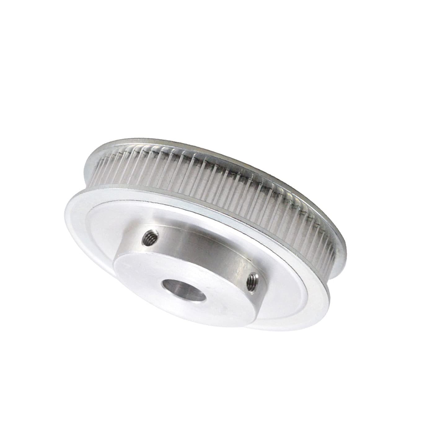 ZHaonan-Timing Pulley 2GT Timing Pulley 100 Teeth, Bore 6-25mm Fit W=6/9/10mm 2GT Synchronous Belt, 100T 100Teeth GT2 Pulley 3D Printer (Size : Bore 6mm, Color : Belt Width 6mm)