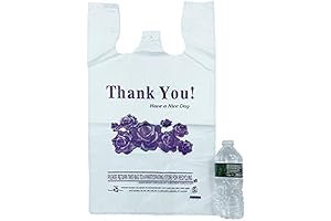 R Noble Heavy Duty Reusable Plastic Grocery Bags