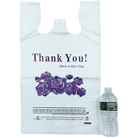 R Noble Heavy Duty Reusable Plastic Grocery Bags