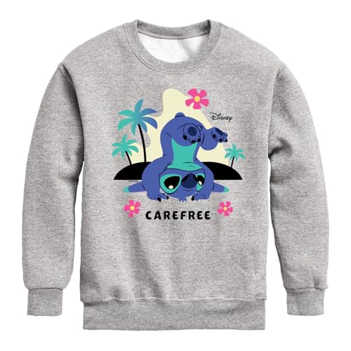 Disney - Lilo And Stitch - Stitch Carefree - Toddler and Youth Crew Fleece