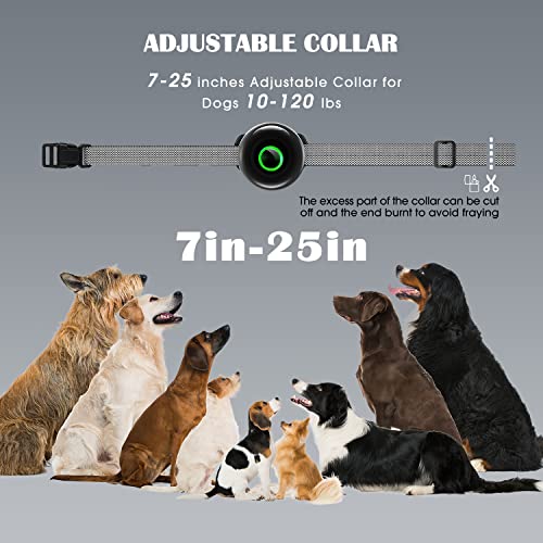 Dog Training Collar, Fatear Dog Shock Collar For Medium Large Small Dogs Training Collar With Remote 2000Ft, Rechargeable Electric Collar With 3 Modes, Beep, Vibration And Shock, Waterproof Ecollar #TOP5