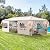Party Tent 10x30 Outdoor Wedding White Tents for Parties, Heavy Duty Canopy Event Tents for Parties Gazebo Shelter with 7 Removable Sidewalls Waterproof Party Wedding BBQ Events Tent Shelter