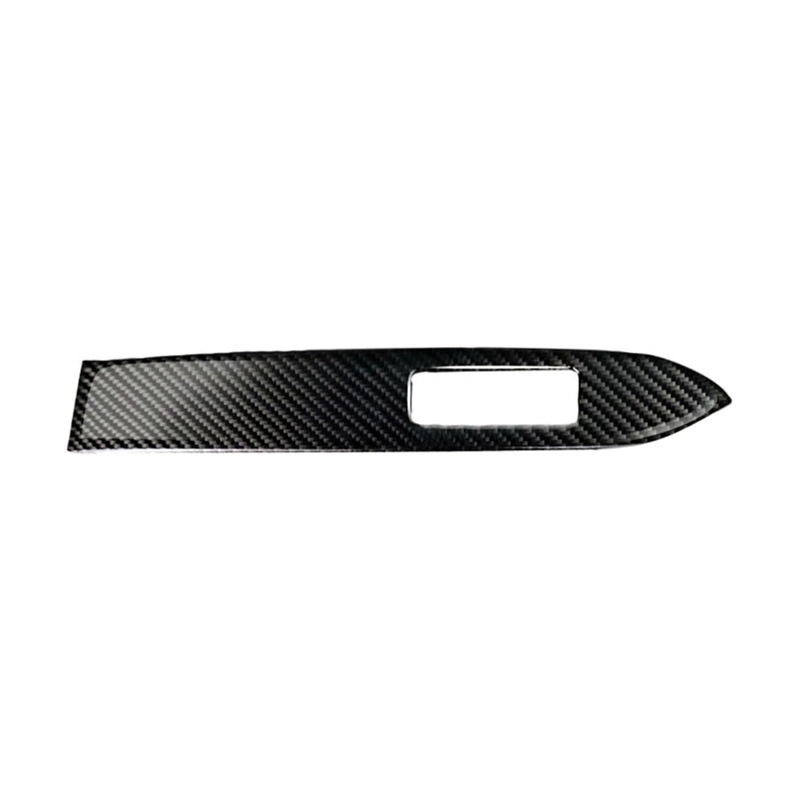 Interior Gear Shift Panel Trim Carbon Fiber Car Interior Dashboard Panel Cover Trim for Mustang 2015 2016 2017 2018 2019
