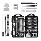 Set de tournevis pour mécanique de précision : Les embouts en Y (Y0.6/Y1.5/Y2.0/Y2.3/Y3.0) et les embouts Torx (T1-T20) sont conçus pour les consoles/controleurs Switch, PS, Xbox, etc. Les micro-embouts Phillips (PH0000/PH000/PH00) et les embouts Pentagon (P0.8/P1.2/P1.5/P2.0) sont compatibles avec tous les modèles iPhone et Android, les montres connectées et les casques Bluetooth, parfaits pour le changement d'écran, la réparation de batterie et l'entretien des connecteurs.