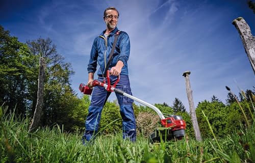 Einhell Power X-Change 36V Cordless Strimmer - 35cm Cutting Width Grass Trimmer and Lawn Edger with Auto Line-Feed - GE-CT 36/35 Li E Brushless Garden Strimmer Cordless (Battery Not Included) - Image 3