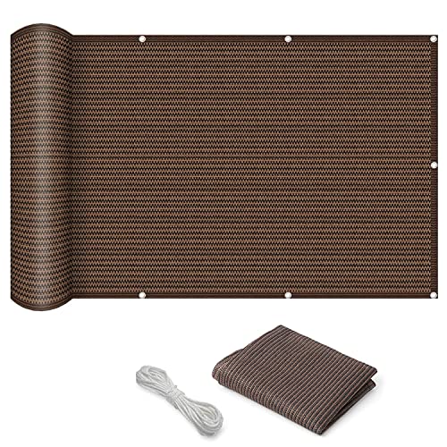 Toldo vela rectangular para patio o terraza pequeña creando sombra fresca 2