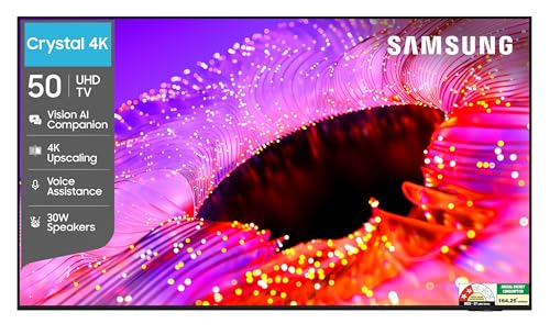 Image of Samsung 50 inches Crystal UHD 4K Samsung Vision AI Smart TV UA50UE83AHULXL