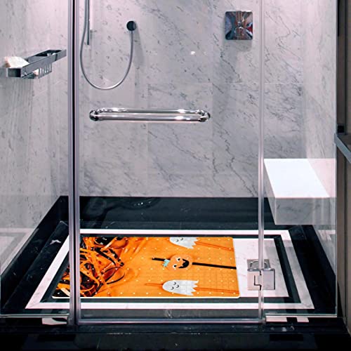 Tapis de douche antidérapant lavable en machine à drainage rapide - 7