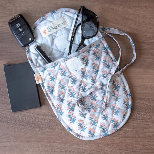Image of Cotton Handblock Printed Sling Bag for Girls | Beach Bag | Crossbody Shoulder Bag for Womens Handbags & Bags