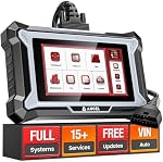 ANCEL DS200 Full System OBD2 Scanner, 15+ Resets, Lifetime Wi-Fi Updates | AutoVIN; Online support; Shareable reports; DPF regen; ABS bleeding; 5-inch touchscreen; Support for French & English