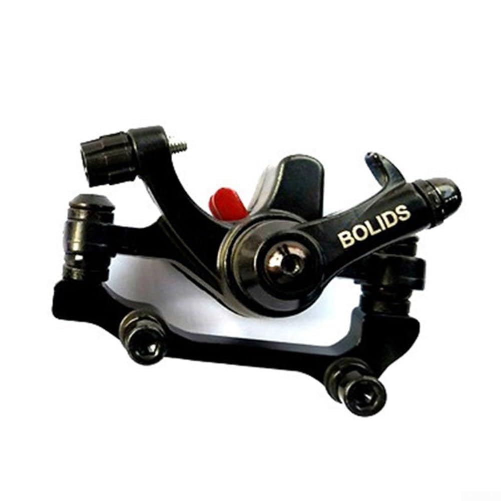 Front and Rear Mechanical Disc Brake Caliper for Mountain Bikes with Aluminum Alloy Frame and Balanced Braking Efficiency (F140-160)