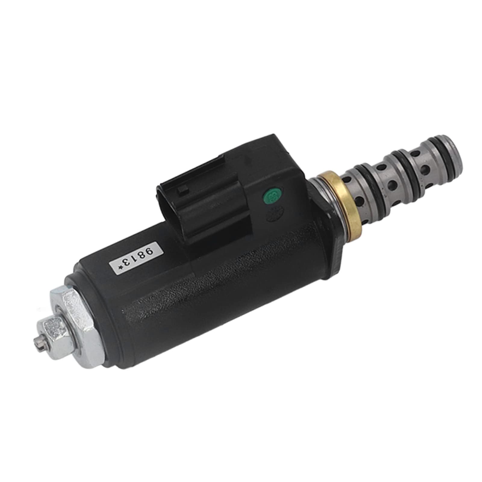 Válvula solenoide eléctrica para excavadora, reemplazo de válvula de control de bomba hidráulica, material de acero de aleación de primera calidad con alta eficiencia de trabajo,
