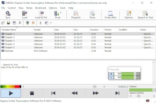 Express Scribe Transcription Software - Use With Foot Pedal For Transcription [Download] #TOP1
