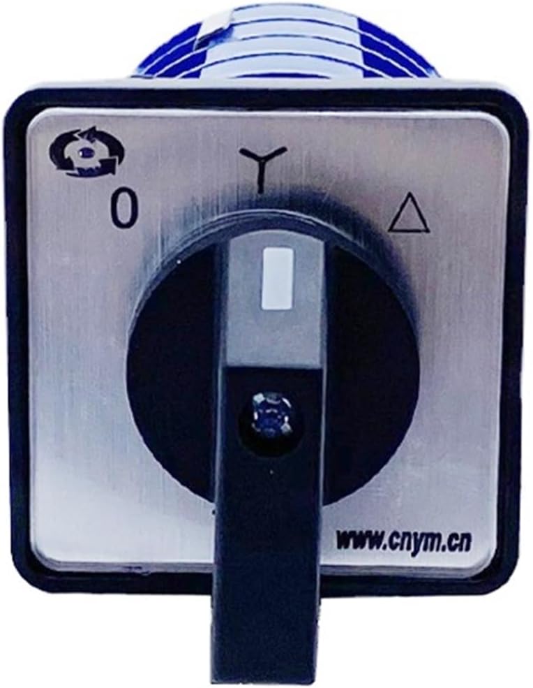Two Speed YMW26 LW26-25 M07/4 Star Triangle Start Electric Control Four Section 25A 690V Transfer Rotary Cam Switch