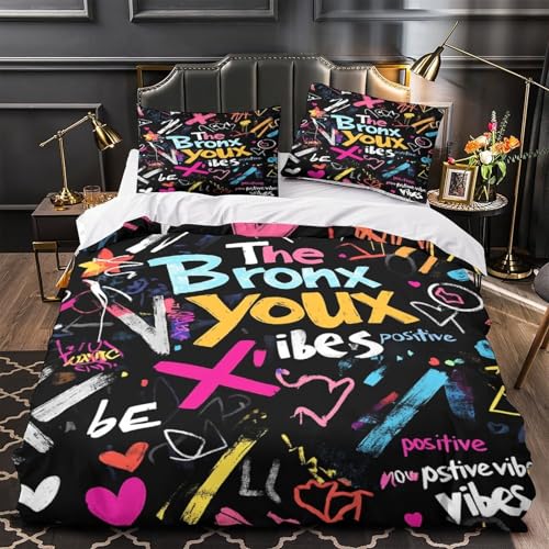 Housse de couette licorne avec impression 3D haute définition en microfibre