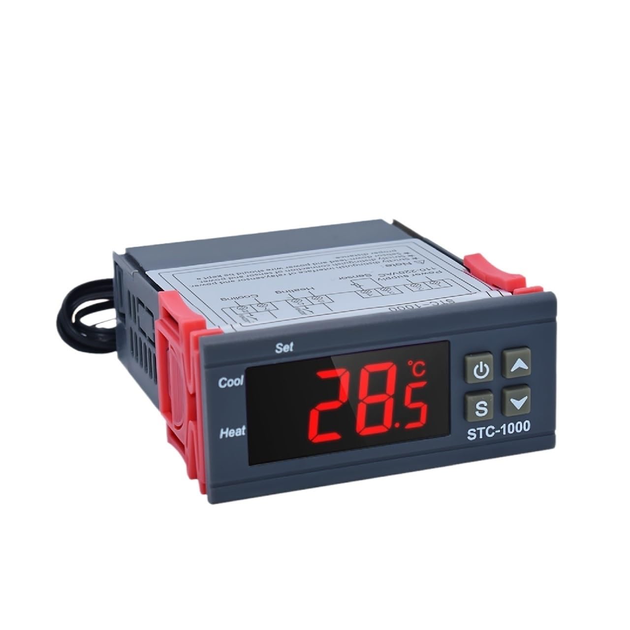 1pcs STC-1000/3000 Digital Thermostat Controller 12V/24V/220V(STC-1000 12V)