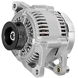 SCITOO Alternator Fits for Chrysler for Town & Country 1996-2000, for Voyager 2000,for Dodge for Caravan 1996-2000, for Grand Caravan 1996-2000 12V 130Amp CW 6-Groove Pulley 13765