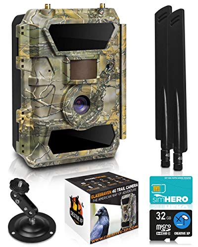 Security Metal Box 3G & 4G Cellular Trail Cameras + Lte 4G Cellular Trail Camera - Protective Case For Full Hd Wild Game Camera With Night Vision For Deer Hunting, Security - Wireless Waterproof #TOP1