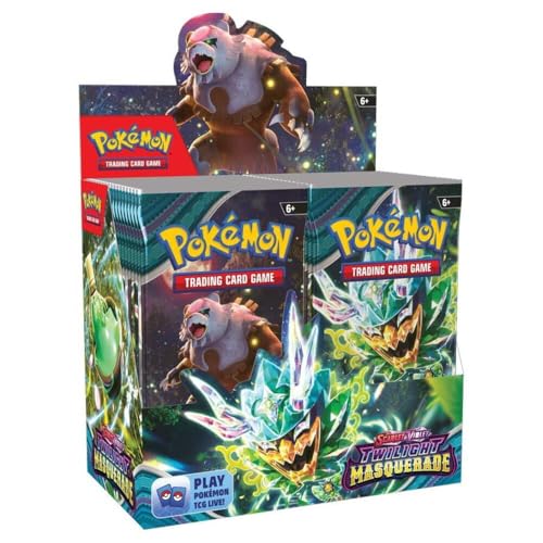Pokémon TCG: Scarlet & Violet-Twilight Masquerade Booster Display Box