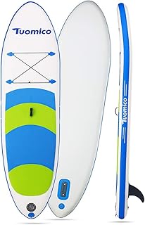 Stand Up Inflatable Paddle Board Premium Inflatable Stand Up Paddle Board (15cm Thick) With Durable SUP Accessories for Beginner and Professional for Adults (Color : Blue, Size : 297x76x15cm)