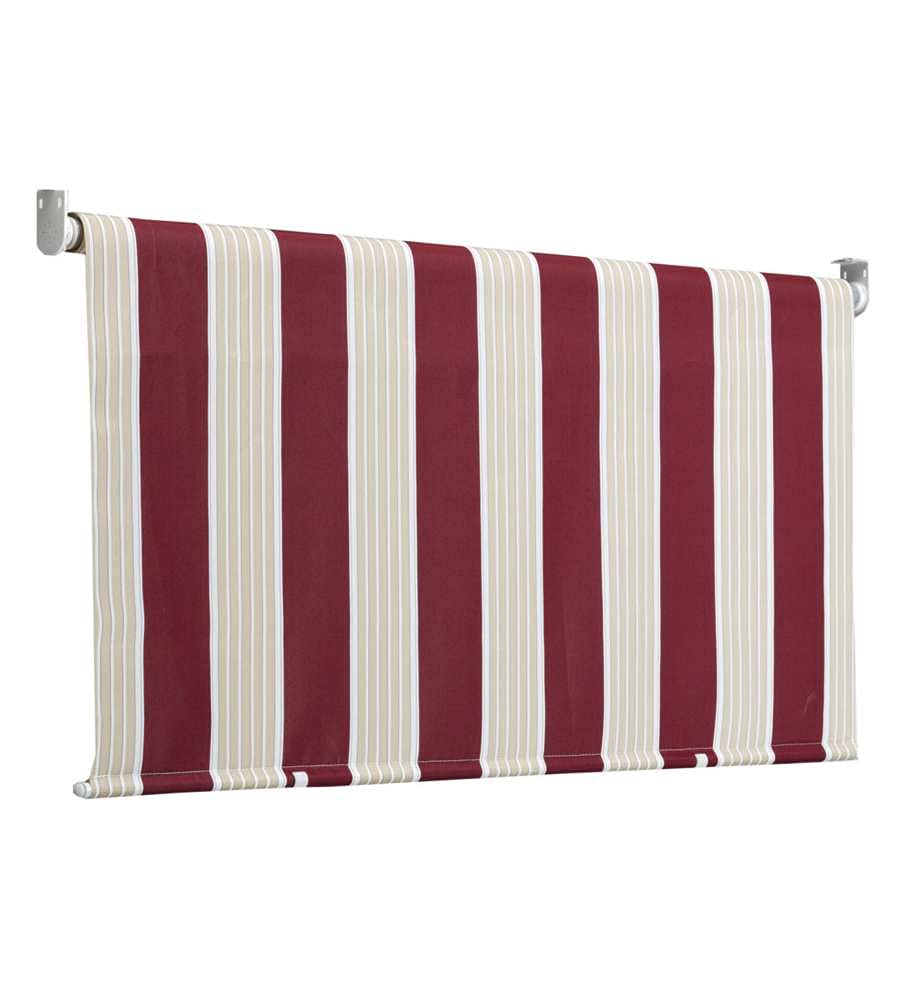 Linea Garden Friend T1372028/E Tenda da Sole a Caduta, Riga Bordeaux, 200x8x250 cm