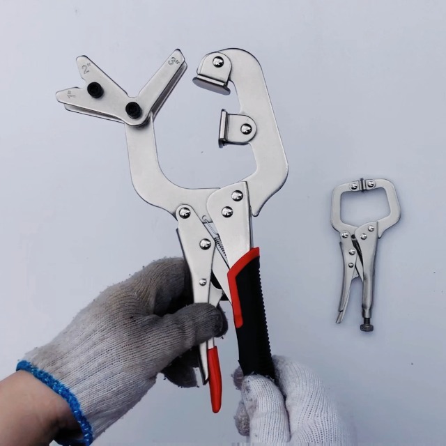 Welding Pipe Clamp 10-Inch Welding Pipe Plier, Fast Release, - Want It All