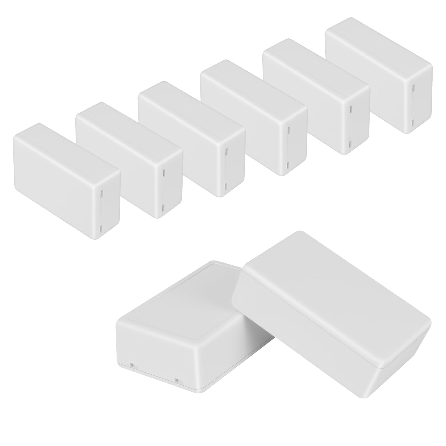 Project Box 8 Pieces Electrical Box Small Junction Box ABS Plastic Enclosure Power Electronic Case White 2.36" x 1.42" x 0.67"(60 x 36 x 17mm) — Amazon image 17