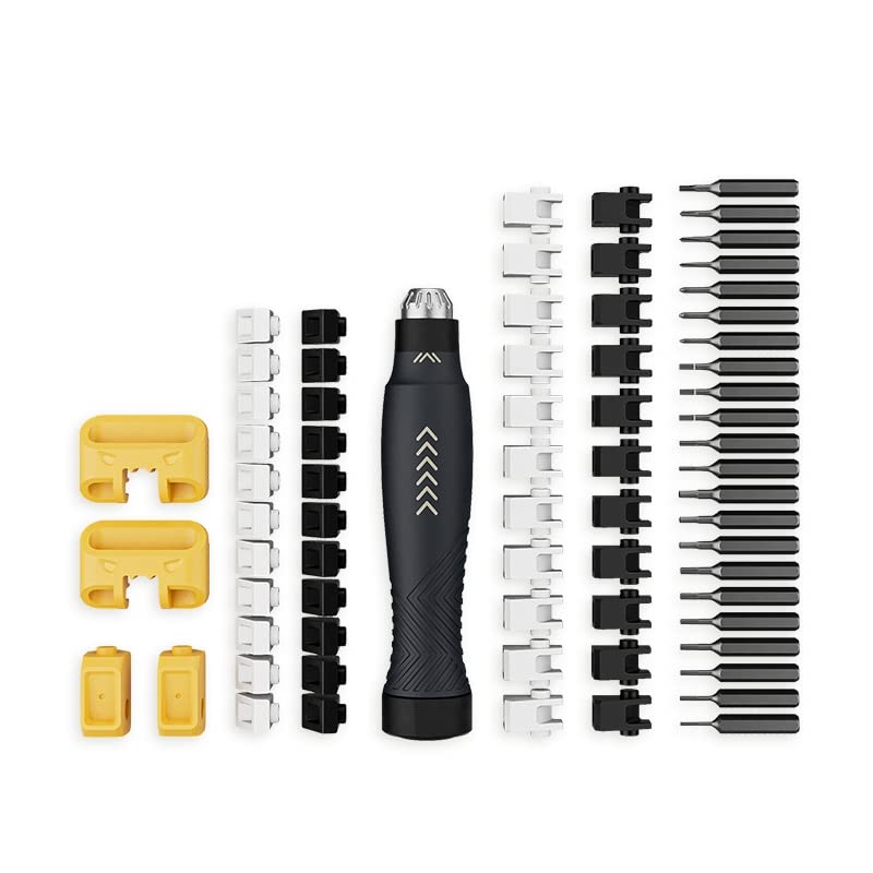 Precision Screwdriver Set DIY Repair Tool Kit for Man Assemblable Screwdriver Kit with Torx Star Magnetic Bit for PC Laptop Phone PS4 Xbox Watch Computer Glasses Camera