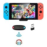 Bluetooth Adapter for Nintendo Switch/ Switch Lite PS4 PS5 PC, BT 5.0 Bluetooth Wireless Audio Transmitter with Aptx Low Latency USB C for Switch Bluetooth Headphone Speakers Airpods on PC Laptop